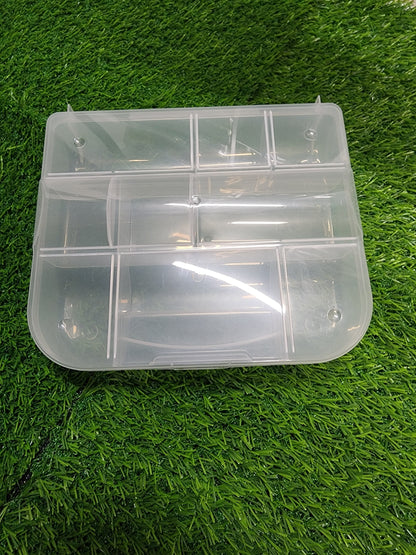 Plastic 9-Compartment Organizer Case