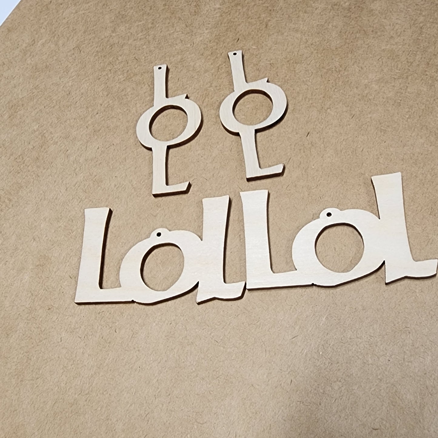 LOL Horizontal/Vertical Earrings- BULK BUY 10 PAIRS!