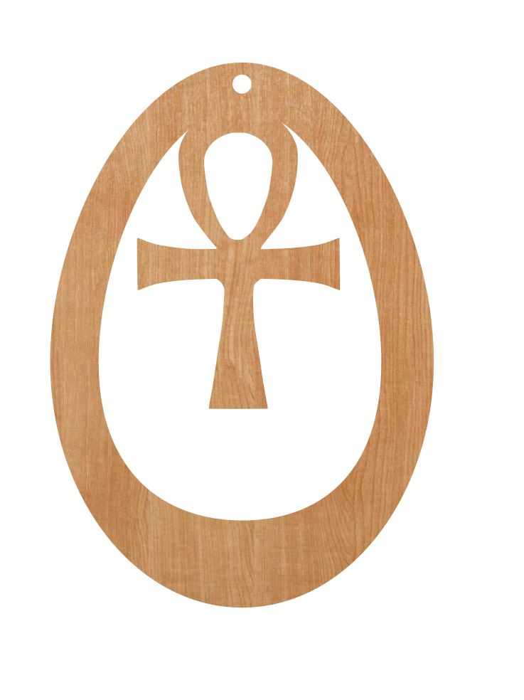 Ankh Oval Drop- 1, 3 & 5