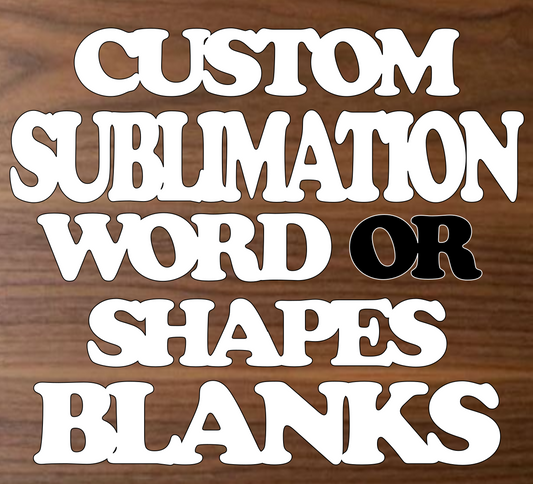 Custom Design Sublimated Blank