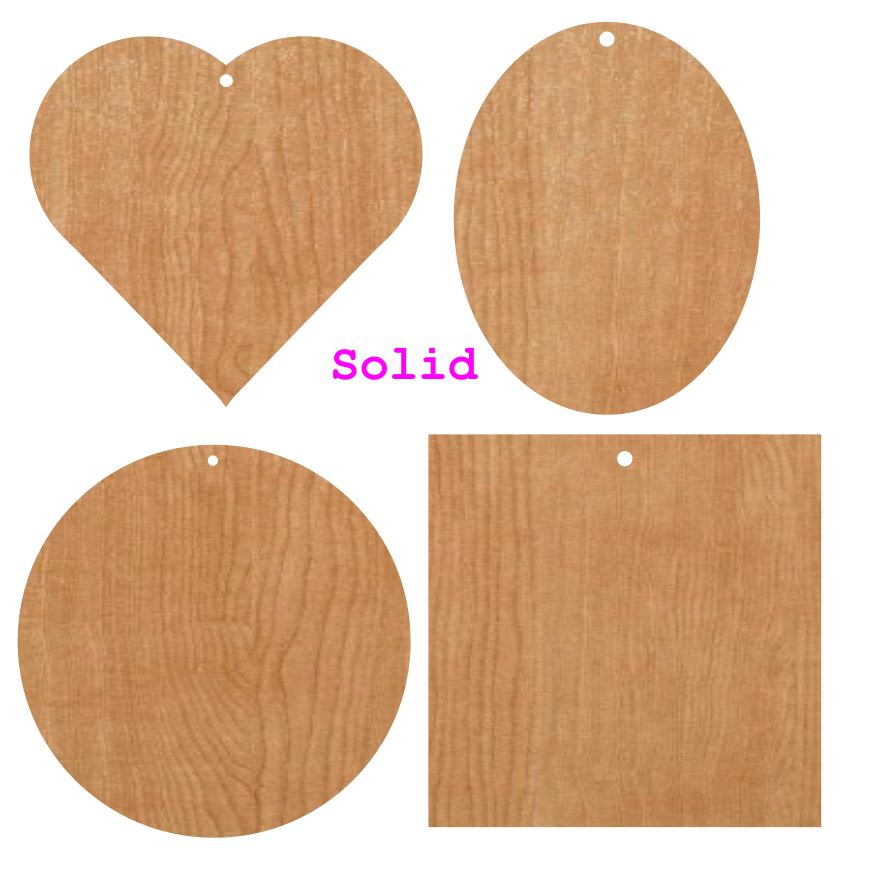 Custom Engraved Name/Word- Unfinished Wood