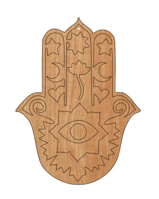 Hamsa Hand Designed- 1, 3 & 5