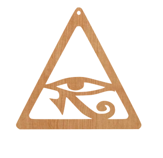 Horus Eye Triangle- 1, 3 & 5