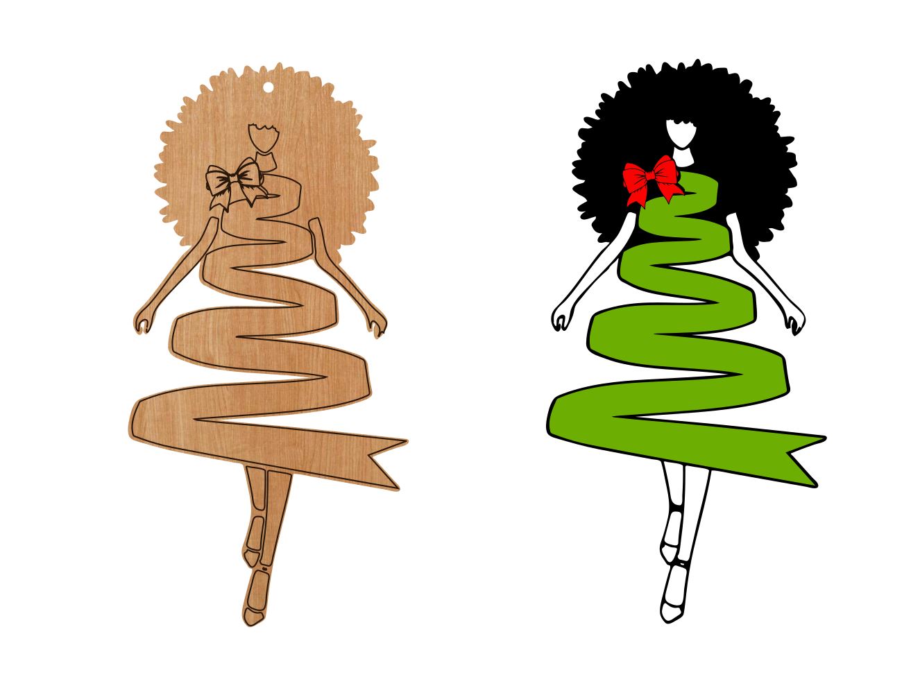 Lady Tree Ribbon
