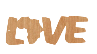 Love Africa Word