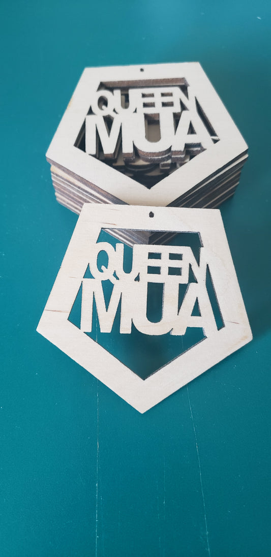 Queen MUA- Cut Out Shapes- BULK BUY 10 PAIRS!
