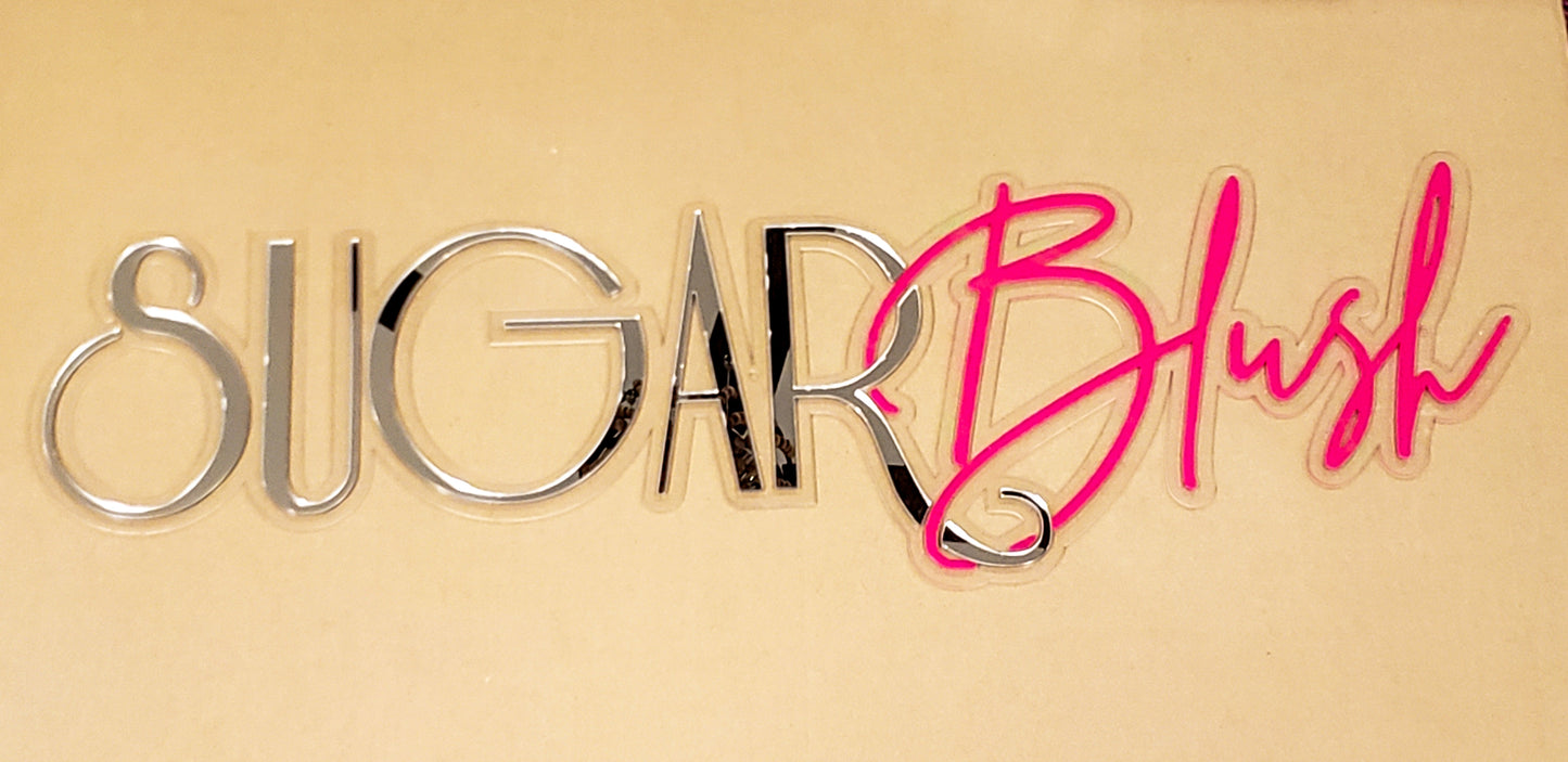 CUSTOM Acrylic Name/Text/Logo Wall Signs