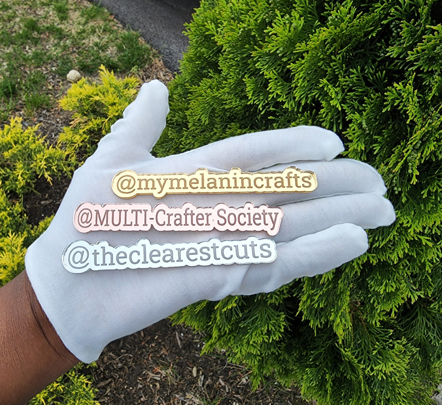 Username Physical Watermark