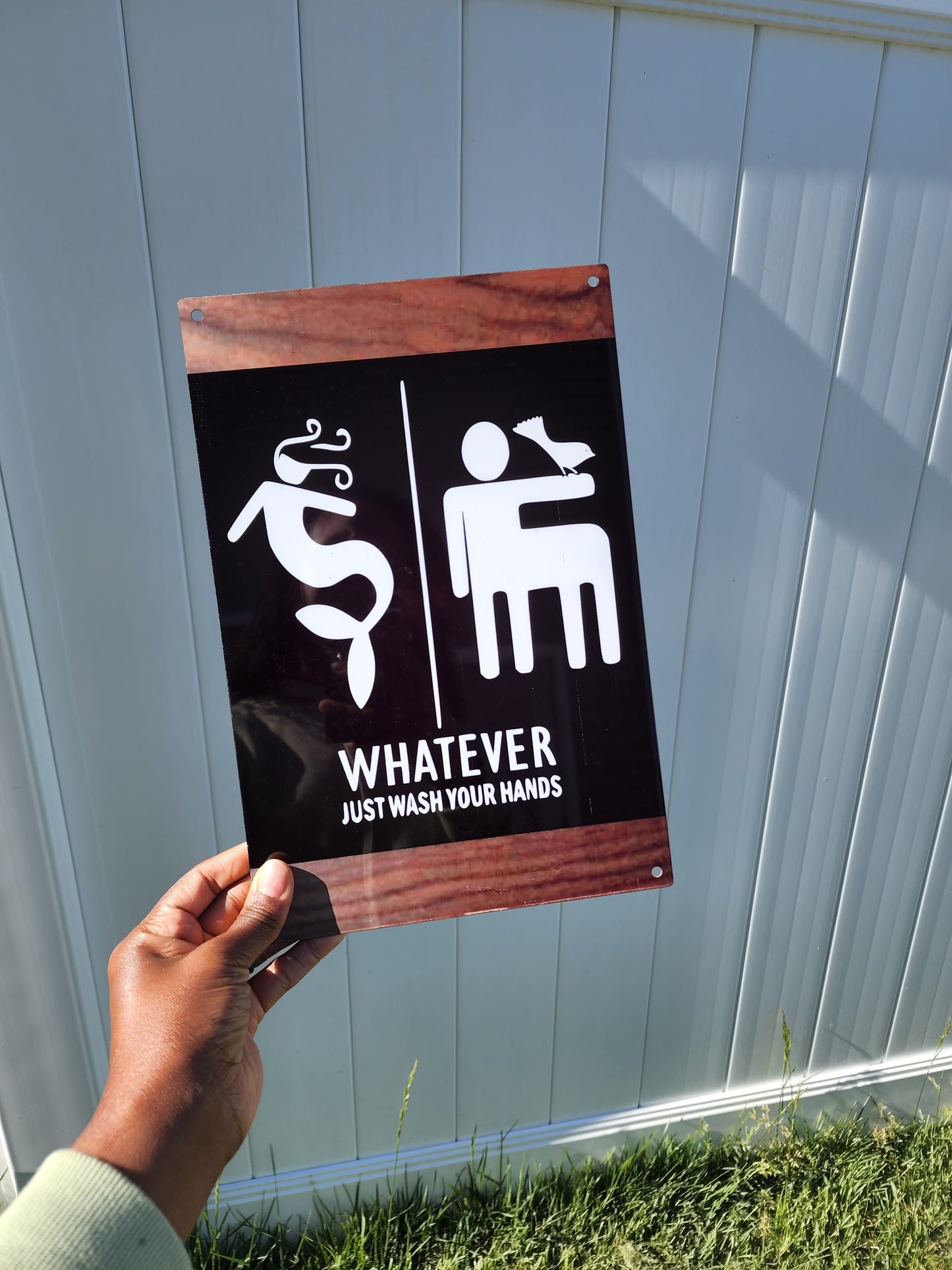 Full Color Aluminum Metal Signs (8x12)