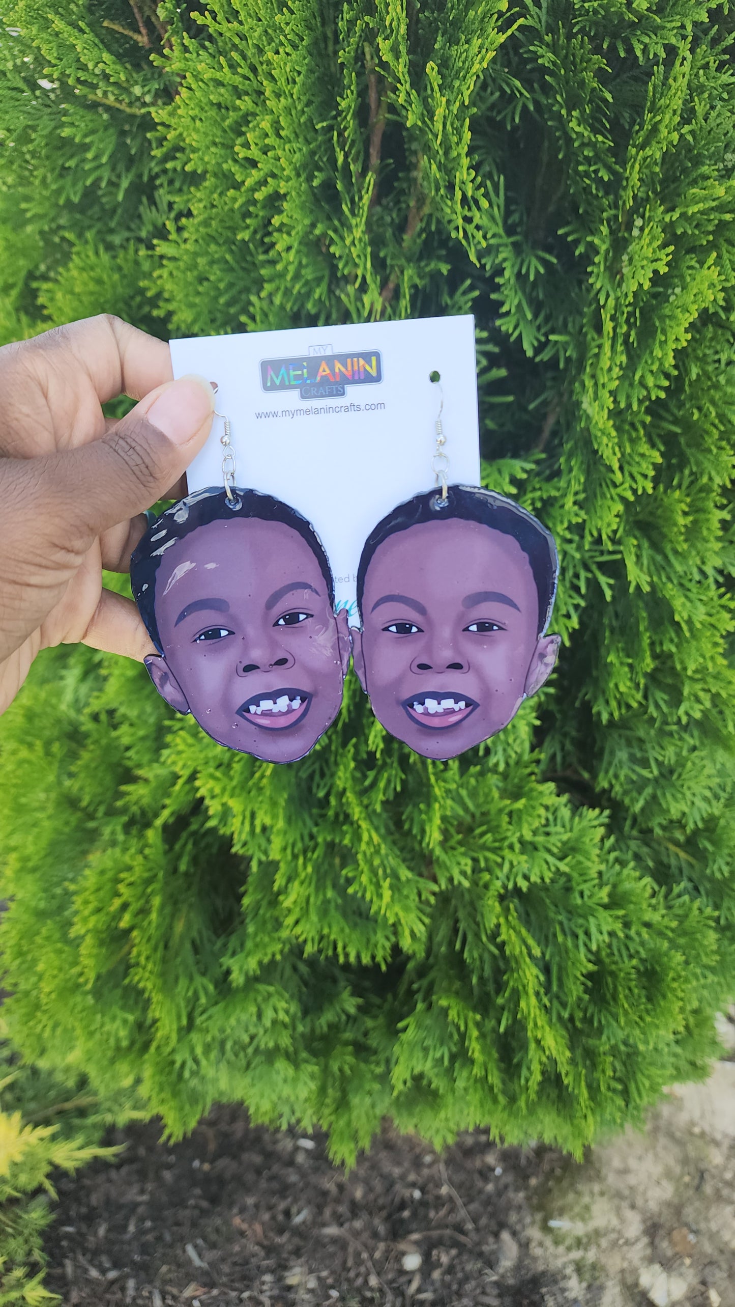 Full Color Logo/ Image Earrings