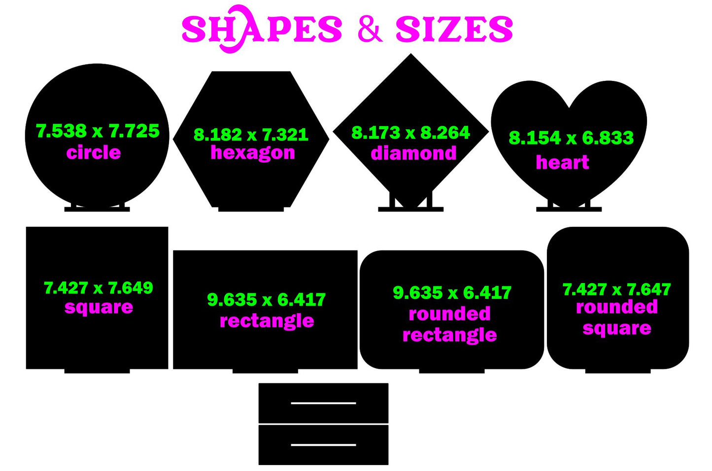 Oh Snap! Share the Love Acrylic Event Sign
