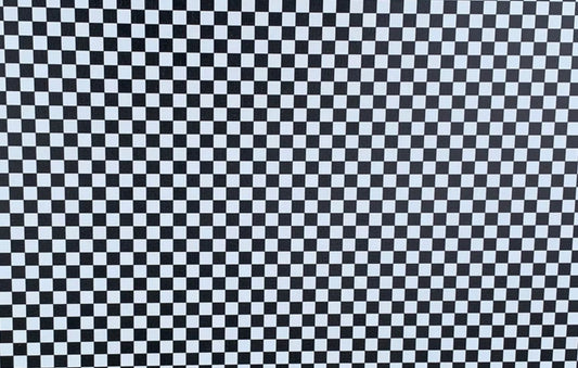 Black & White Checkboard- Printed Pattern Designs (Sets)