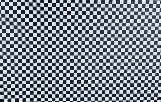 Black & White Checkboard- Printed Pattern Designs (Sets)