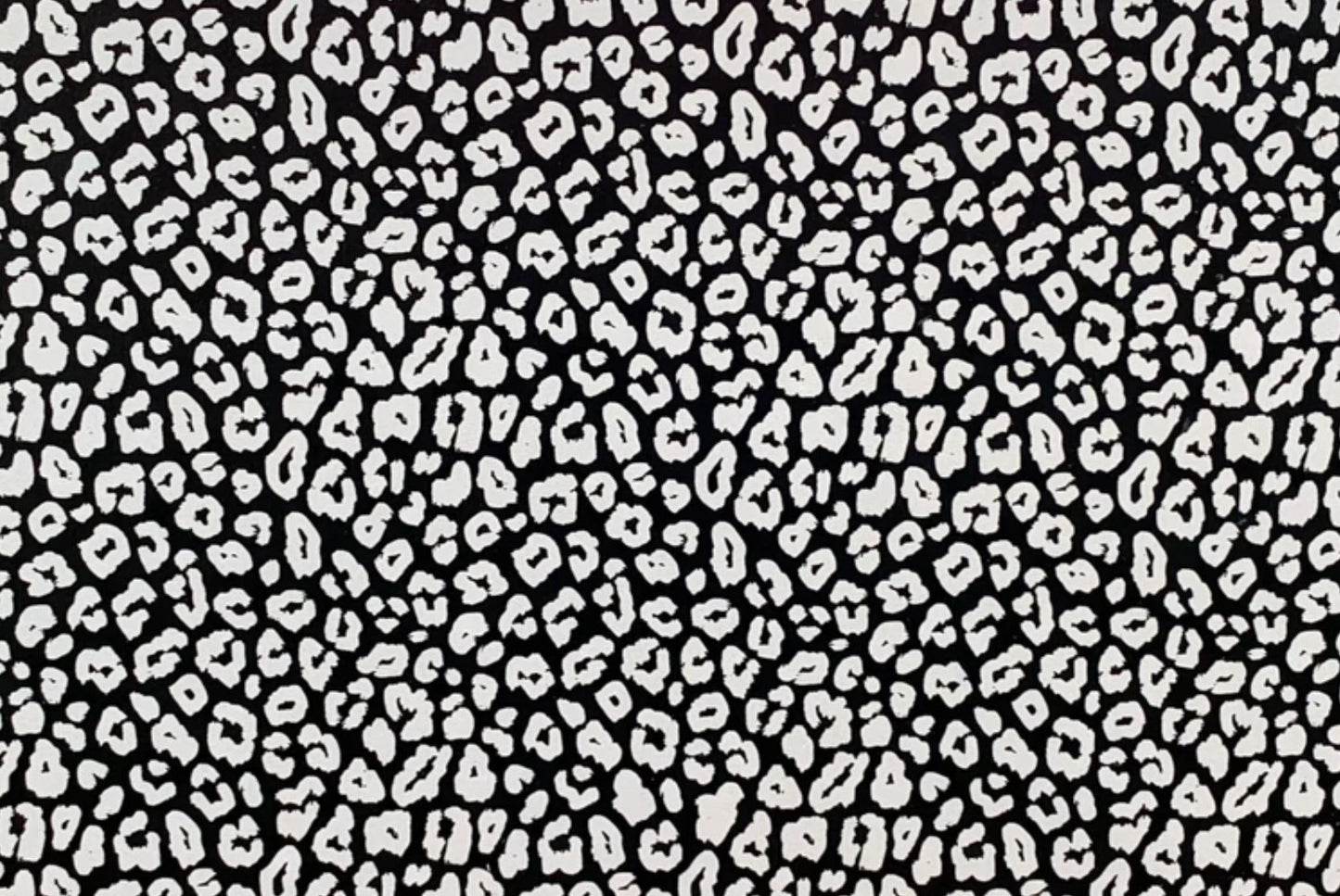 Black & White Leopard- Printed Pattern Designs (Sets)