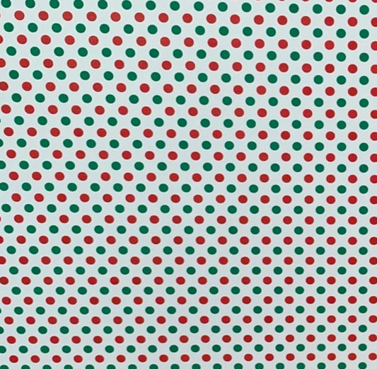 Christmas Polka Dots- Printed Pattern Designs (Sets)