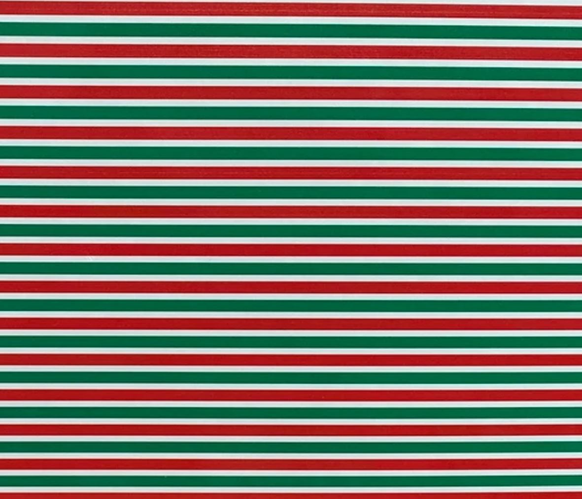 Christmas Stripes- Printed Pattern Designs (Sets)