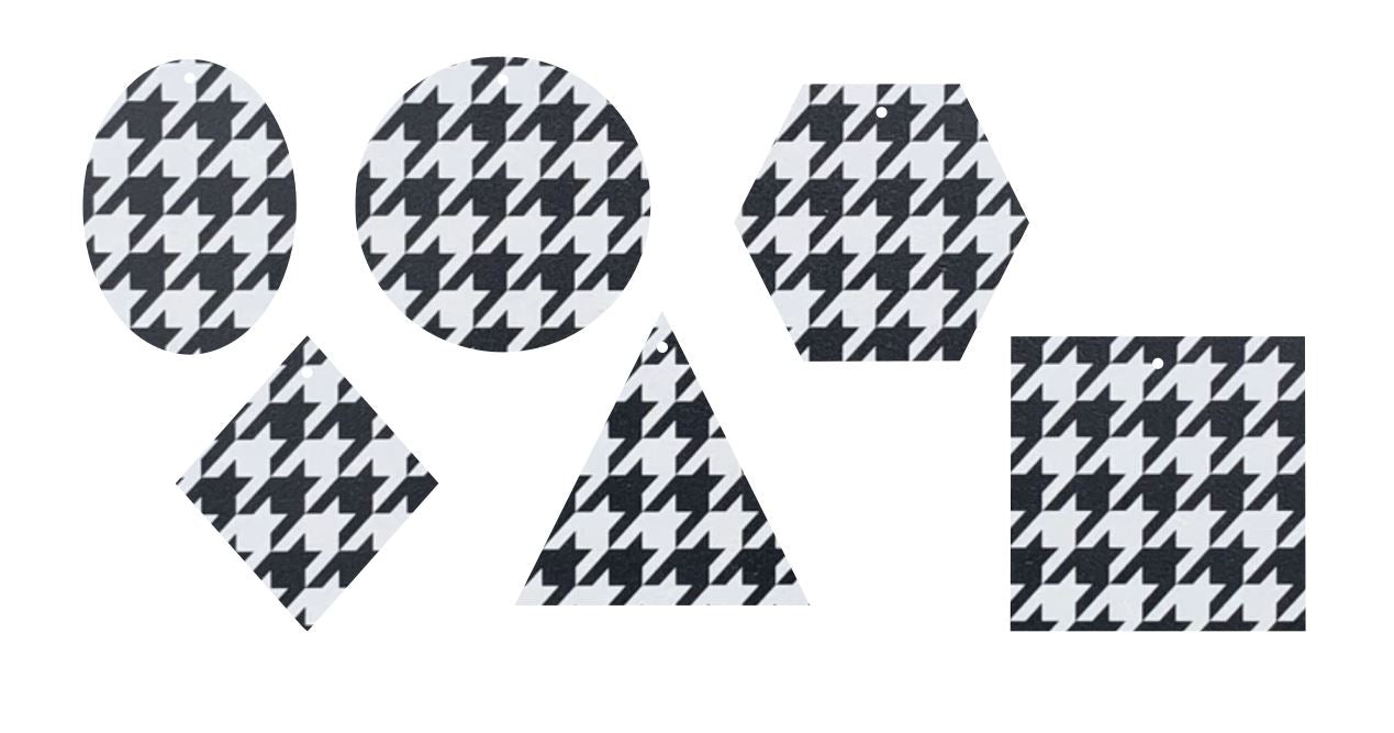 Hounds Tooth- Printed Pattern Designs (Sets)