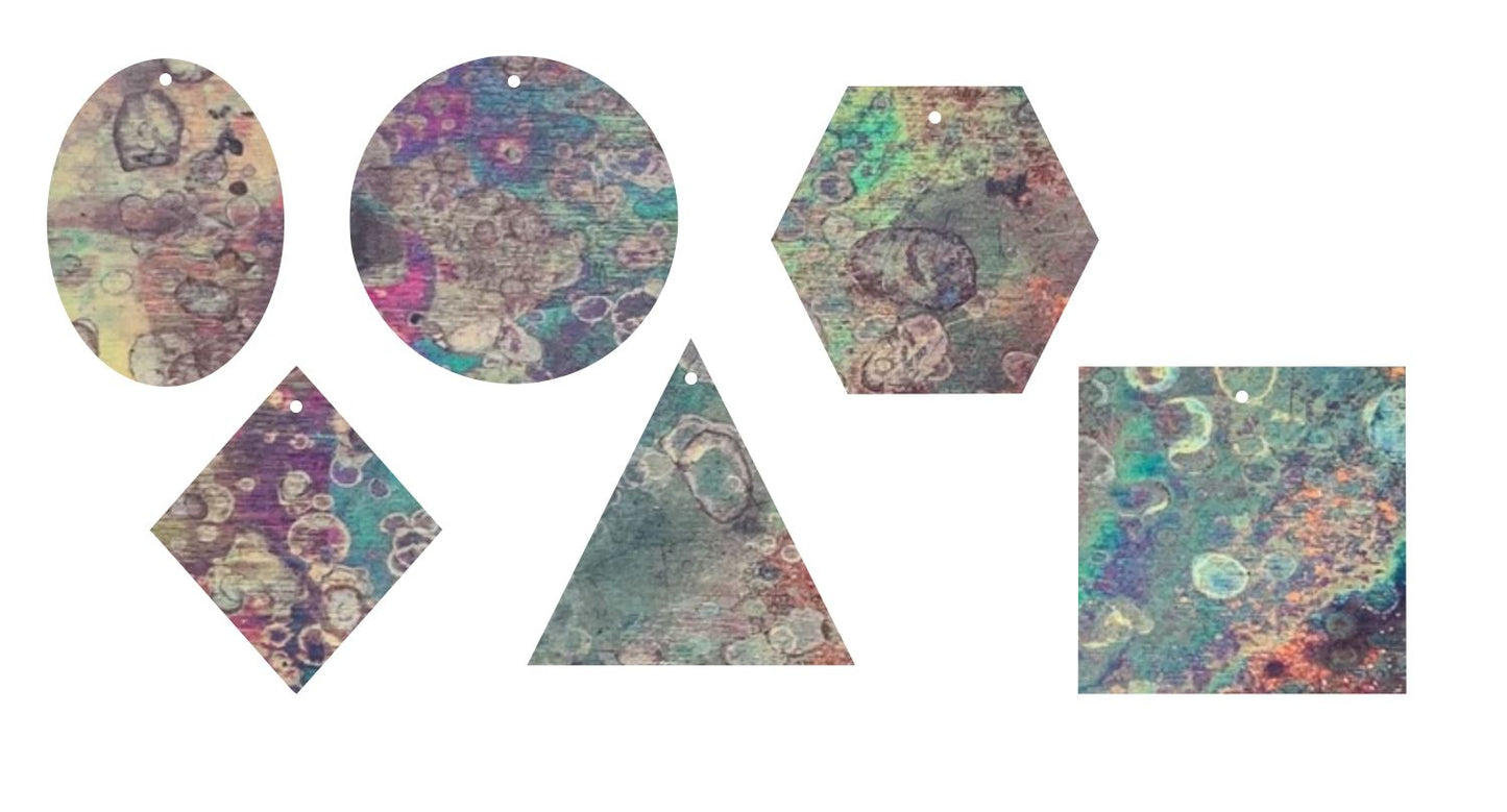 Oil Slick- Printed Pattern Designs (Sets)
