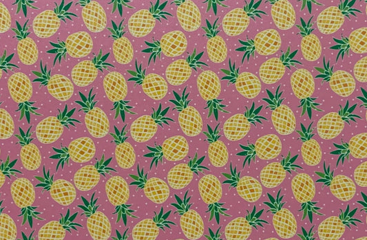 Pineapples- Printed Pattern Designs (Sets)