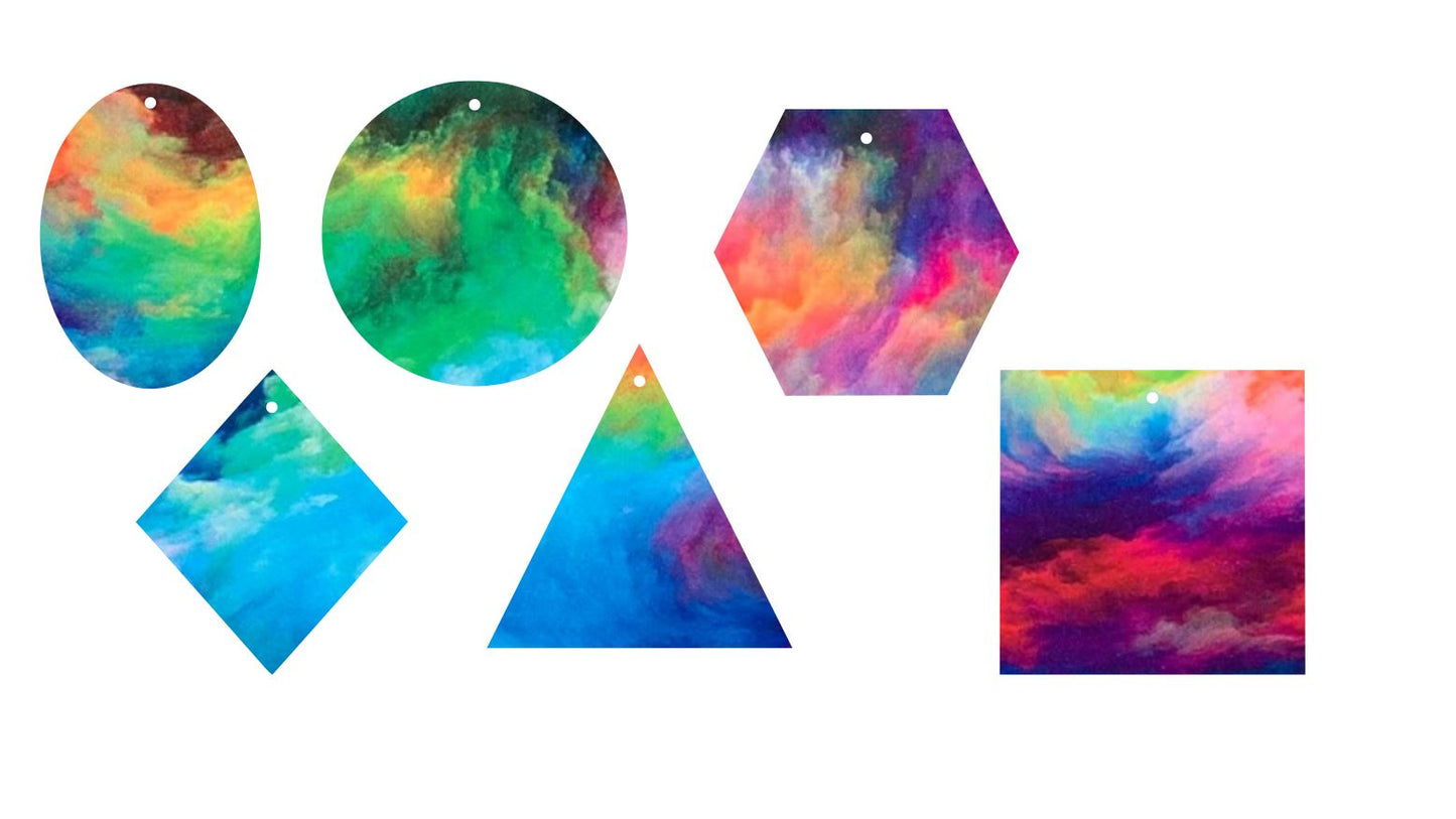 Rainbow Storm- Printed Pattern Designs (Sets)