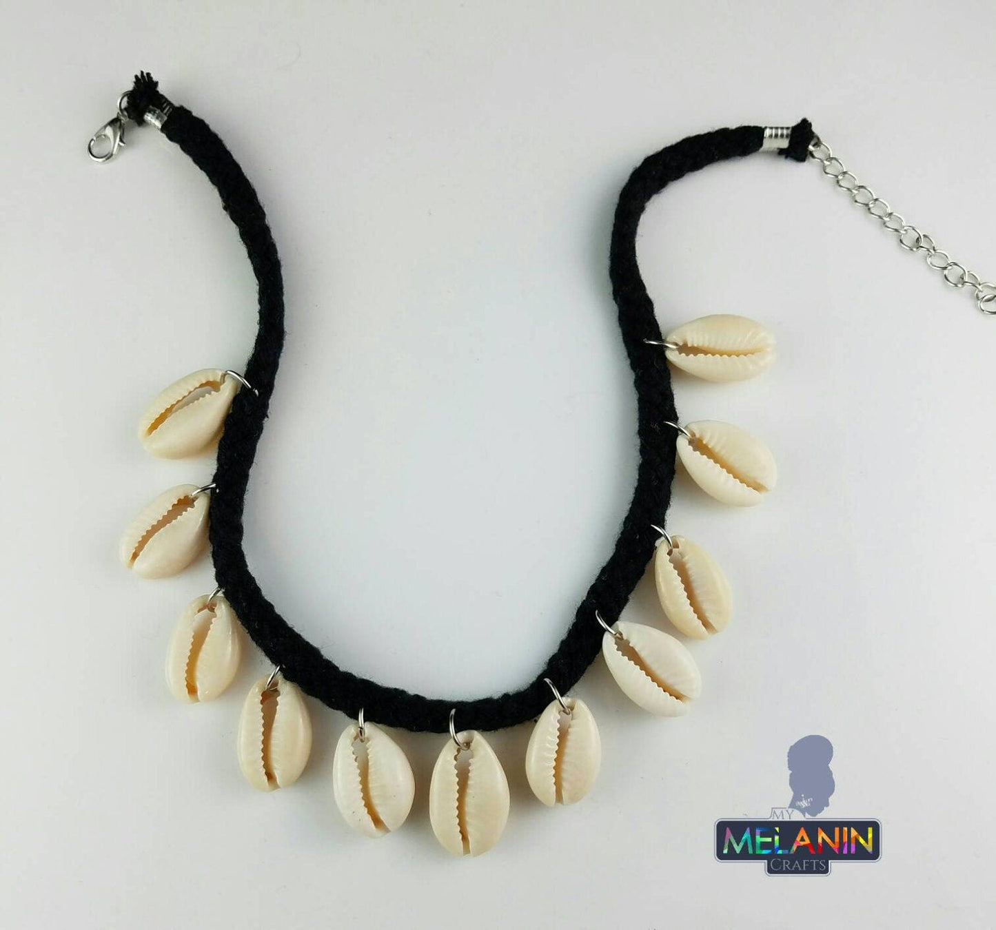 Shingle Cowrie Shell- Handmade Choker- BULK BUY 8 PIECES!