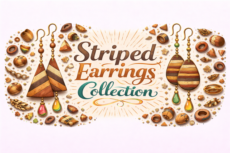 Striped Earrings Collection