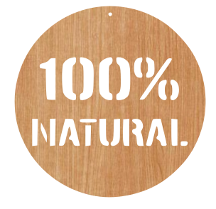 100% Natural Circle