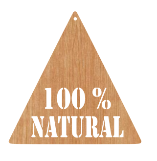 100% Natural Triangle