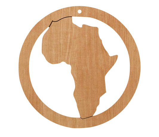 Africa Circle Outline (1, 3 & 5)