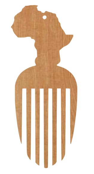 Africa Handle Comb (1, 3 & 5)