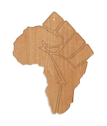 Africafist (outlined)