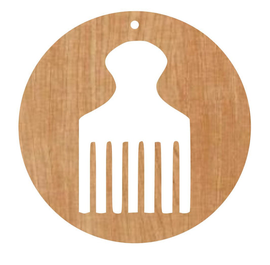 Afro Pick Cutout (1, 3 & 5)