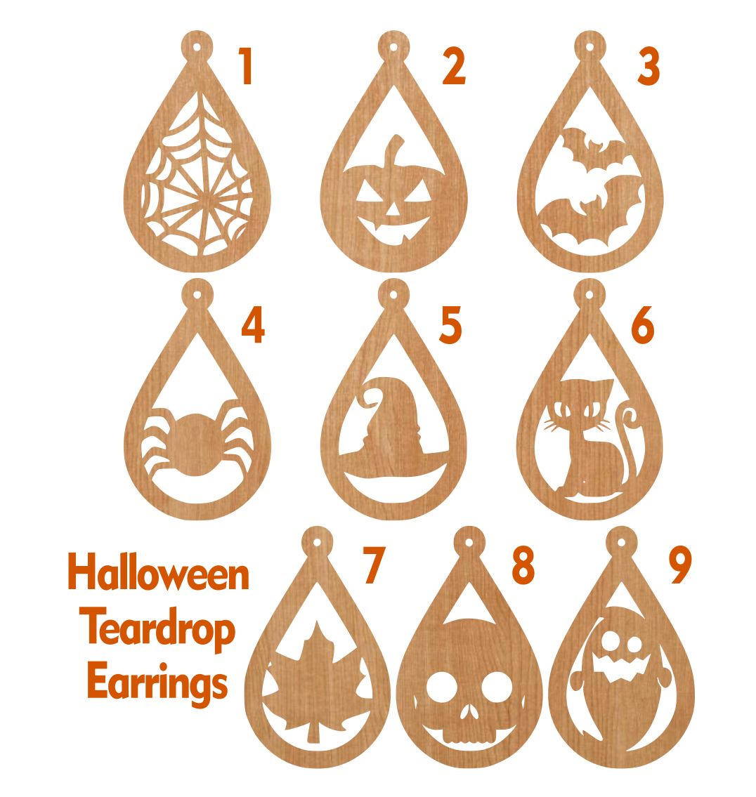 Halloween Teardrops