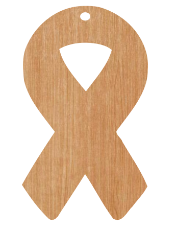 Woman Cuts Support Ribbons Awareness Ribbon (1, 3 & 5) – The Clearest Cuts