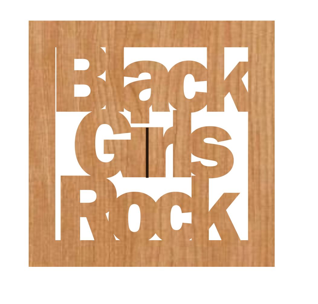 Black Girl Rocks Square