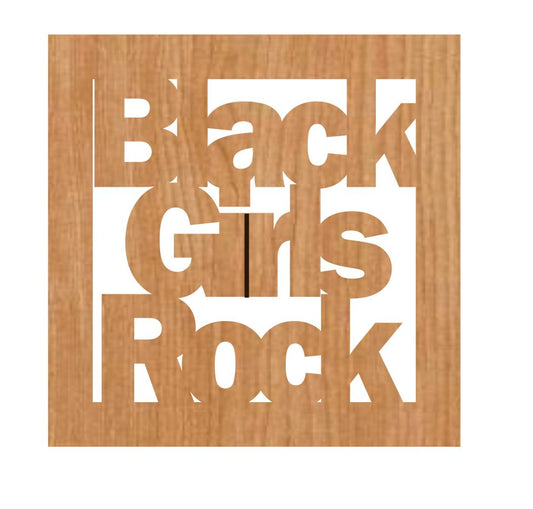 Black Girl Rocks Square