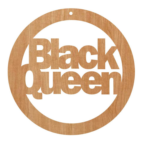 Black Queen Hoop