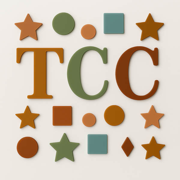 Custom Earth Tone Acrylic Earrings