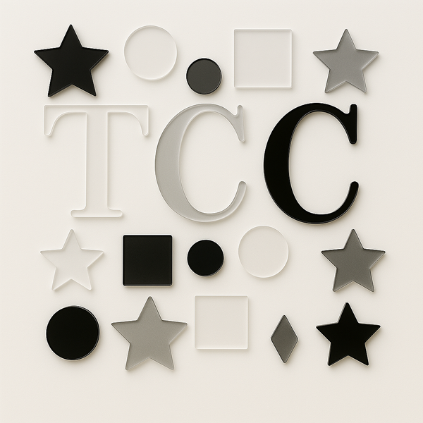 Custom Basic Frosted Acrylic Earrings