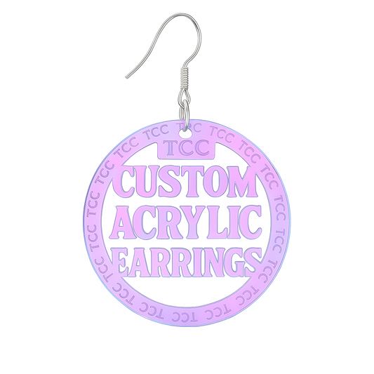 Custom Acrylic Earrings- (1,3,5)