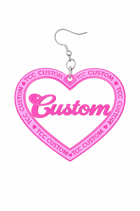 Custom Acrylic Outline Designs (Various Shapes 1,3,5)