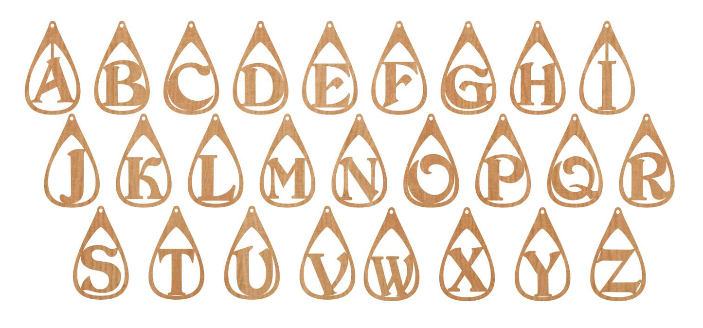 Initial Teardrops (1, 3 & 5)