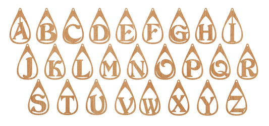 Initial Teardrops (1, 3 & 5)