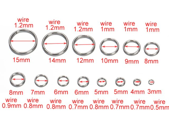 Earring Findings Bundle: Earrings Hooks| Jump Rings| Stoppers| Fish Hooks| Earring Finding Kit