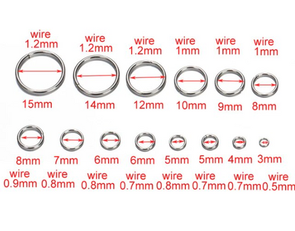 Earring Findings Bundle: Earrings Hooks| Jump Rings| Stoppers| Fish Hooks| Earring Finding Kit