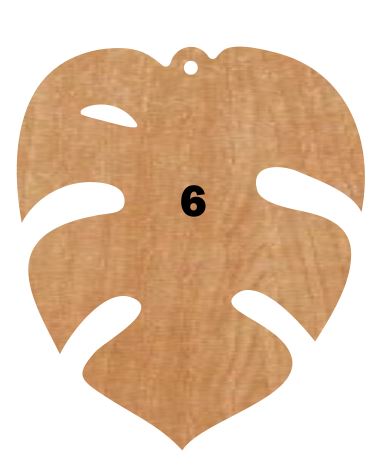 Monstera Leaf Collection (1, 3 & 5)