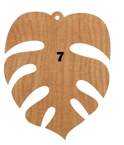 Monstera Leaf Collection (1, 3 & 5)