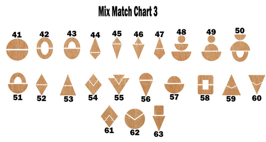 Mix & Match Geometric: Group 3 (1, 3 & 5)