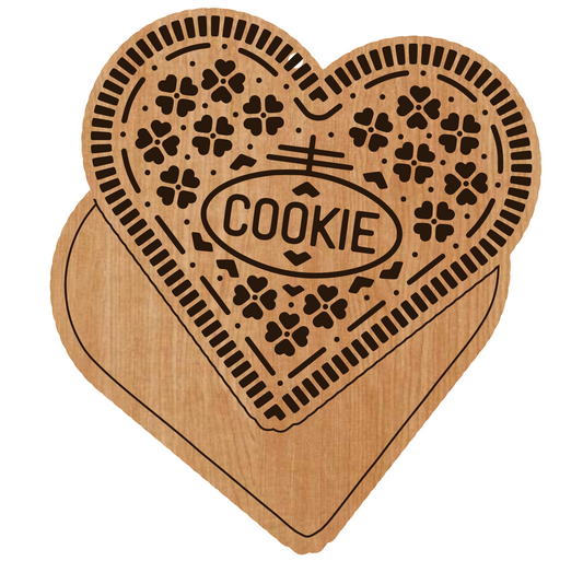 Oreo Cookie Open Heart