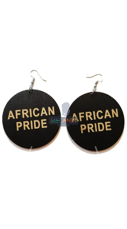 African Pride Earrings- BULK BUY 6 PAIRS!